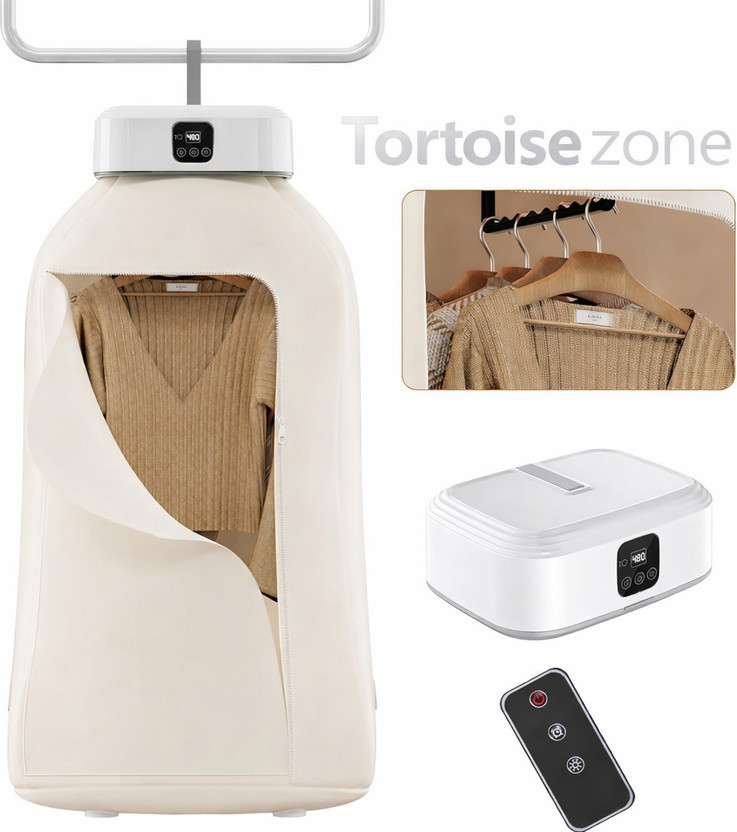 Tortoise Tortoise zone Portable Clothes Dryer | Foldable Electric Dryer with Remote Control Electric Cloth Dryer(White) - Flipkart Deal
