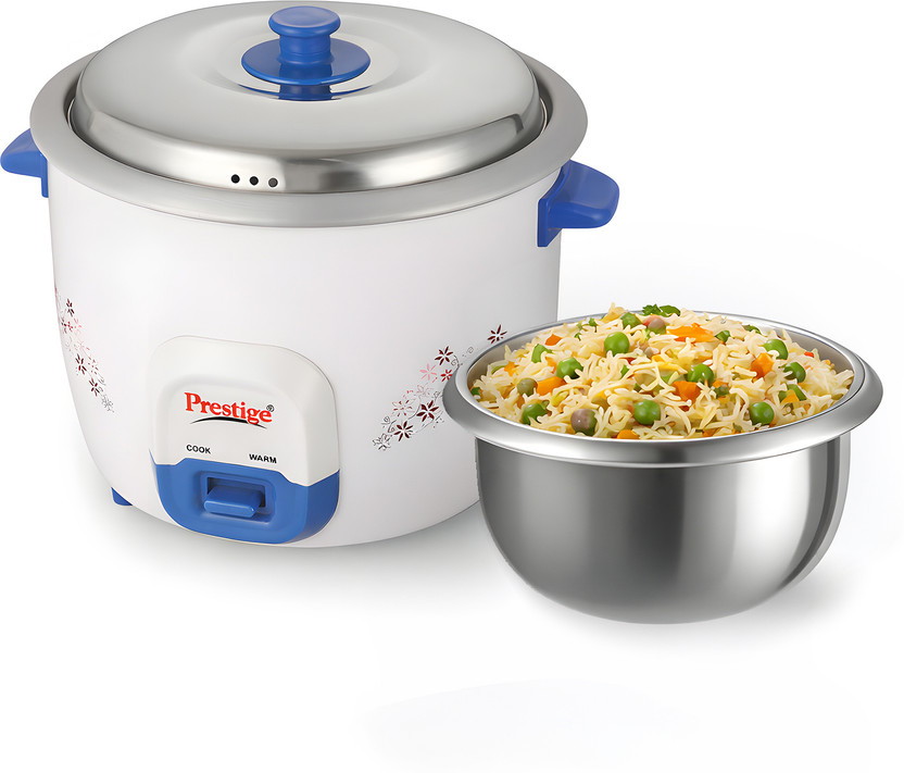 Prestige Prestige Atlas Delight Electric Rice Cooker with Steaming Feature(1.8 L, Blue) - Flipkart Deal