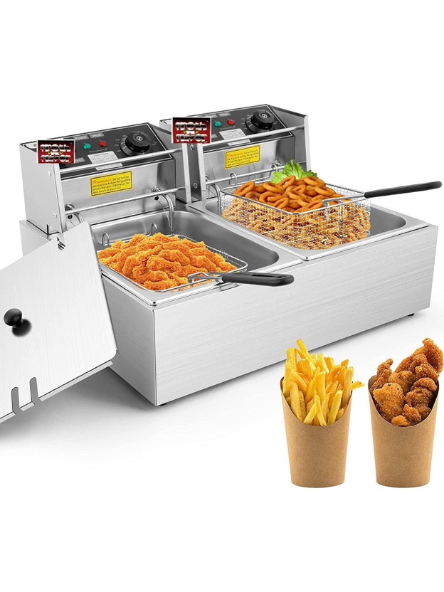 froth & flavor Commercial 16 Ltr Electric Deep Fryer 5 year warranty 16 L Electric Deep Fryer
