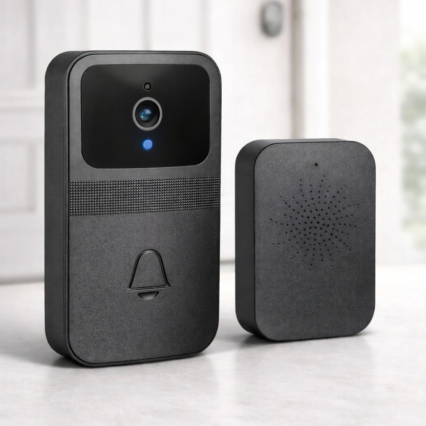 Unnati E-Commerce Hub Smart WiFi Video Doorbell Wireless Door Chime(32 Tunes)