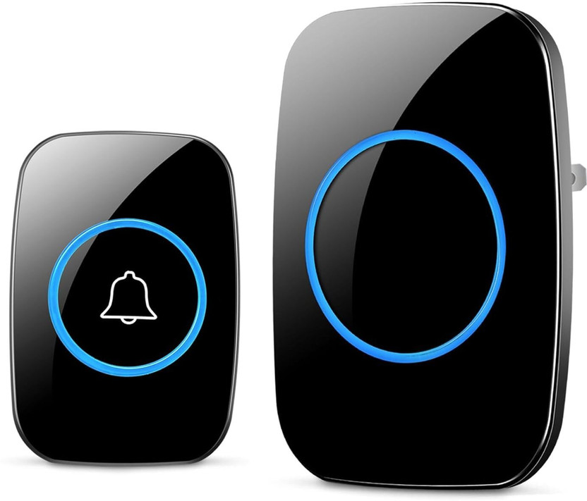 Raghuviraa Smart Wireless Door Bell |Long Range 300M|Home, Office & Apartment Use Wireless Door Chime(5 Tunes)