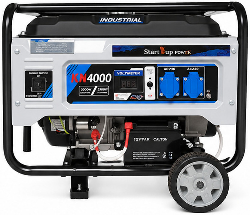 Moonlight KN4000 Portable Petrol Generator 3000 W 220 Electric Generator