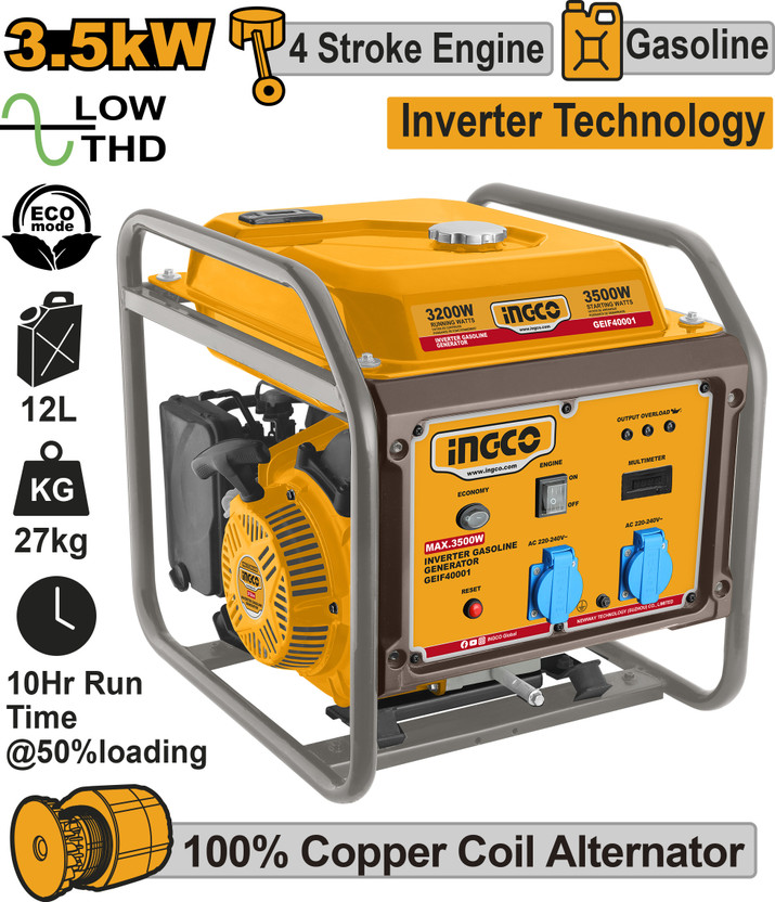 INGCO GEIF40001 0 W 0 Electric Generator
