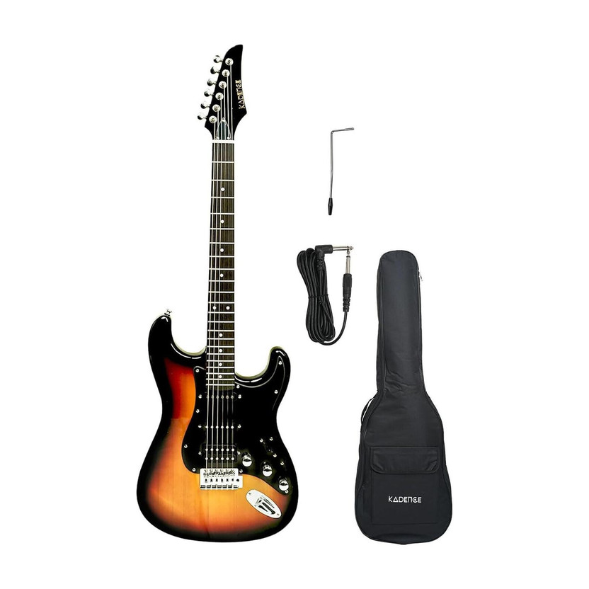 KADENCE ?KAD-AM-EGSUN-C Electro-acoustic Guitar(black, yellow)