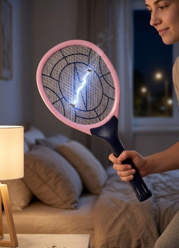 AVR PRODUCTS Mosquito Racket Electric Insect Killer Indoor, Outdoor(Bat)