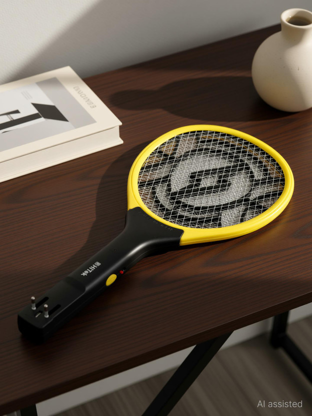 PEST PRO Electric Mosquito Racket - Bug Zapper & Killer Random Color Electric Insect Killer Indoor(Fly Swatter)