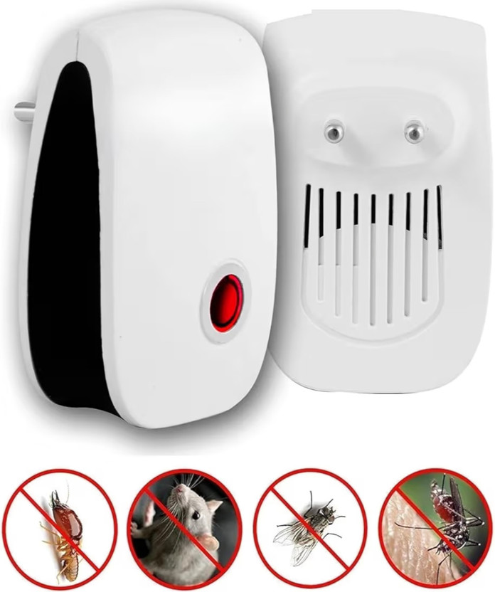 Ultrasonic Pest Rejet Ultrasonic Pest Repeller Plug-in Indoor Electric Insect Killer Indoor, Outdoor(Lantern)