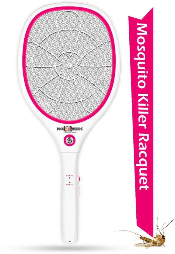 Make Ur Wish Mosquito Bat / Racket with Torch with Wire Charging
