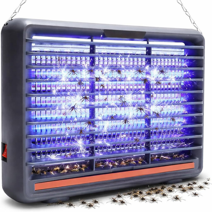 Tazomi Fly Insect Killer Machine, Insect Bug Zapper,Fly Catcher & Trap Killer LED-Lamp Electric Insect Killer Indoor, Outdoor(Suction Trap)
