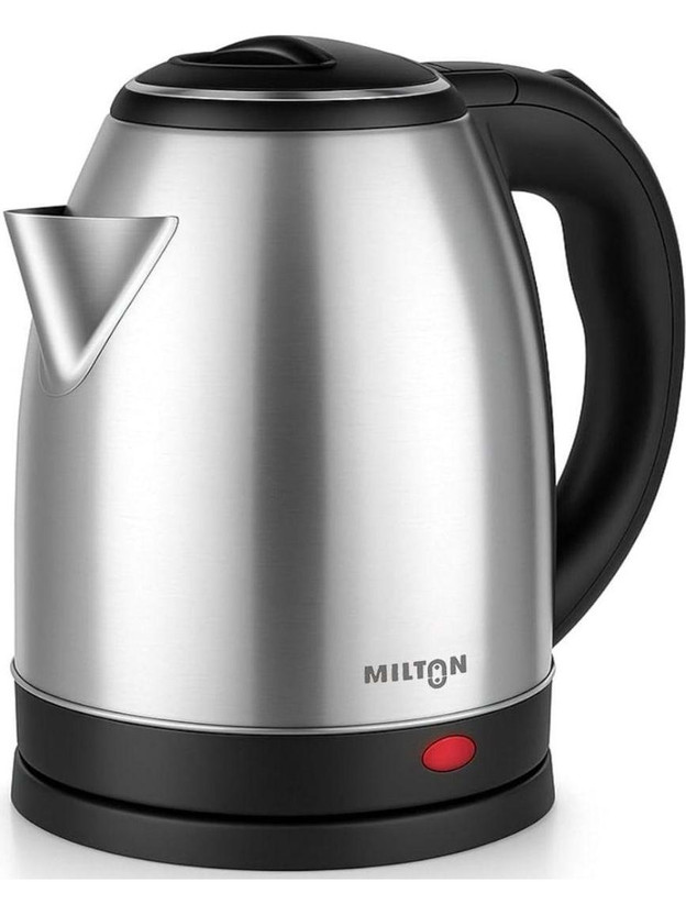 MILTON MILTON Rapid Electric Kettle 1.8L 1500W Stainless Steel Hot Water portable Electric Kettle(1.8 L, Silver) - Flipkart Deal