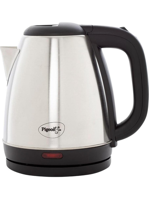 Pigeon FAVOURITE Electric Kettle(1.8 L, Silver, Black)