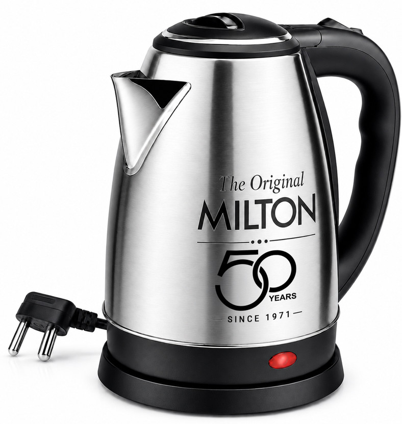 MILTON MILTON GO ELECTRO Electric Kettle(1.8 L, Silver) - Flipkart Deal