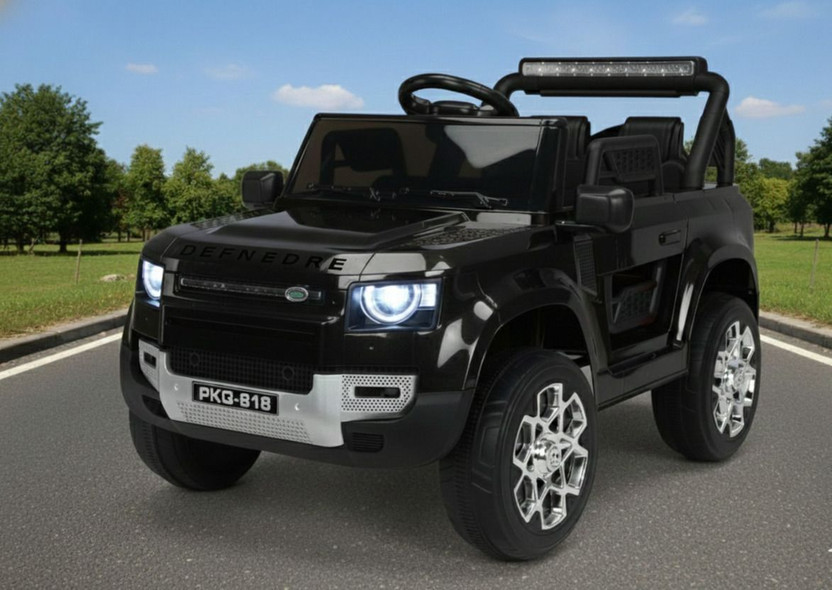 PP INFINITY 4X4 Heavy Duty 12V Electric Ride On Jeep For Kids With Remote Control 1-7Yrs Jeep Battery Operated Ride On(Black)