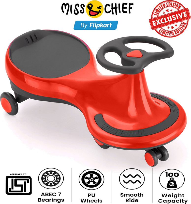 Miss & Chief by Flipkart Car Non Battery Operated Ride On(Red)