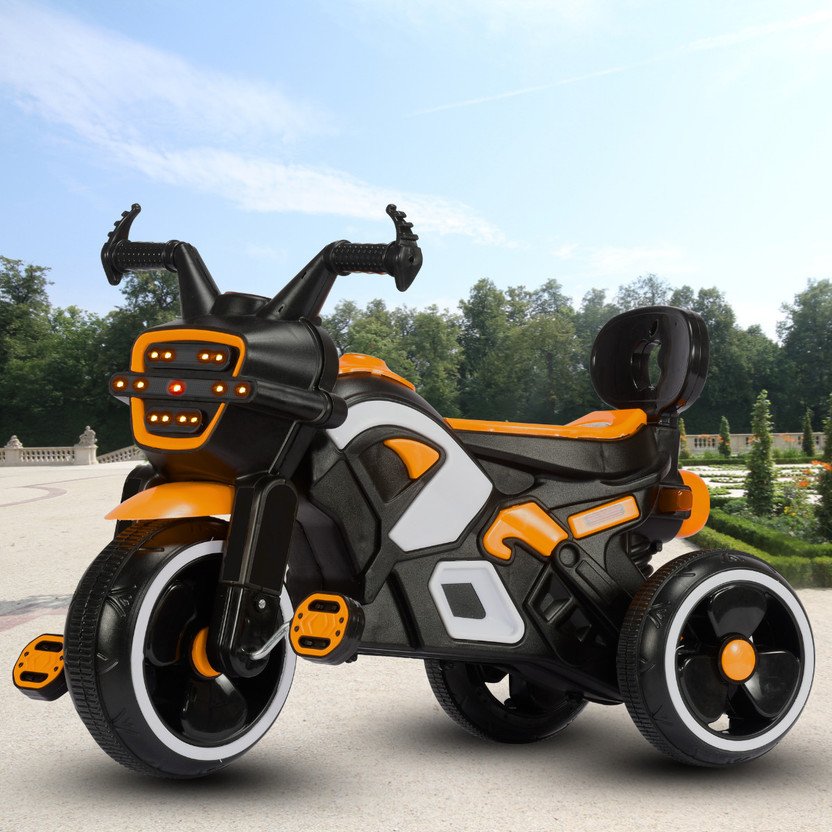 Little Little Olive RideOn Ranger Bike Pedal Tricycles for Kids 1-3 Years Rideons & Wagons Battery Operated Ride On(Orange) - Flipkart Deal