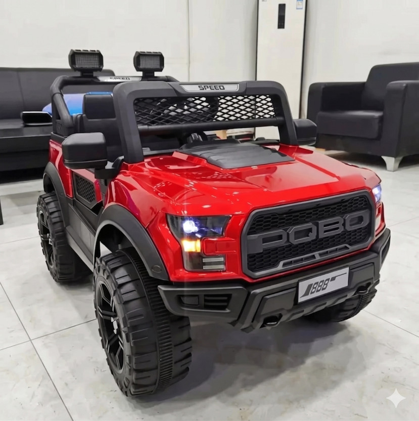 Toys R Us Avigo POBO (1-8yrs) Jeep Battery Operated Ride On(Red)