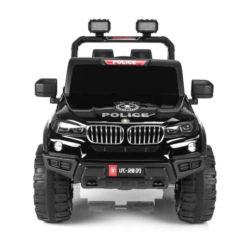 Miss & Chief 888 Battery Operated car for 1 to 8 Year Kids Jeep Battery Operated Ride On(Black)