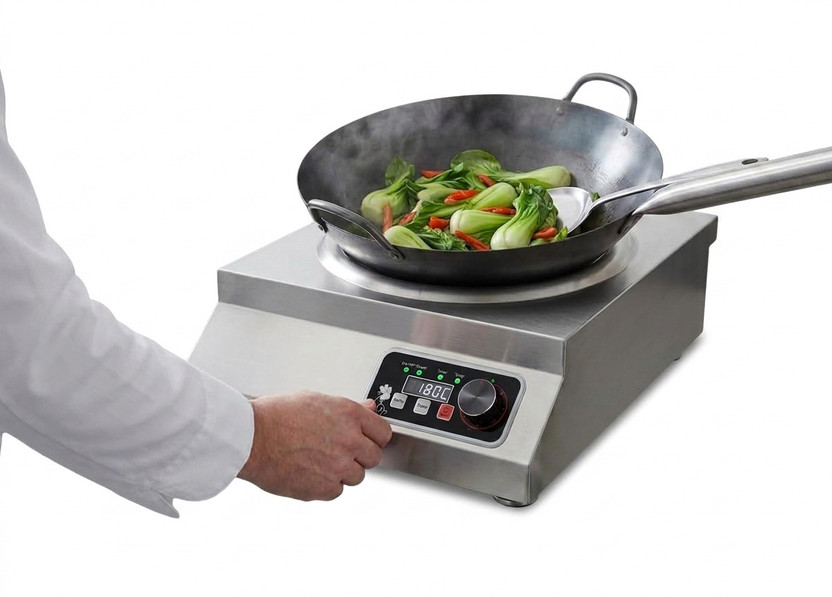 MINO COMMERCIAL KITCHEN COMMERCIAL INDUCTION WOK Wok(35 cm)