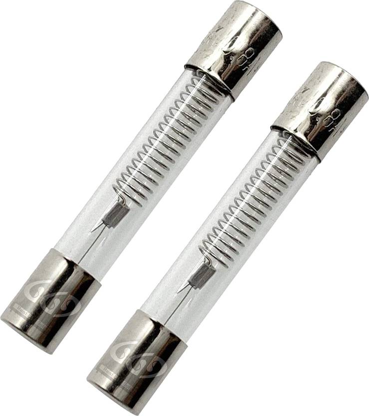 REAL LIFE SOLUTION High Voltage Glass Tube Fuse For Microwave Oven 0.8A