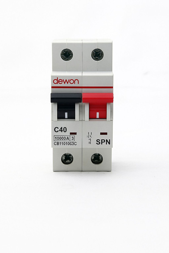 Dewon Electric 40A MCB (Single Pole Neutral) | Miniature Circuit Breaker Single pole neutral MCB(2)
