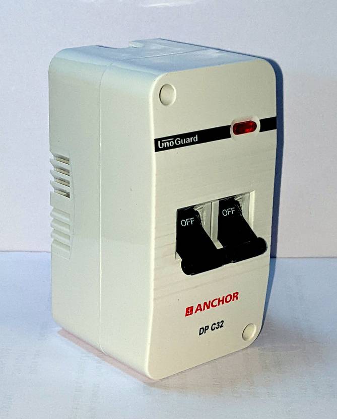 ANCHOR UNO GUARD MINI MCB DP 32A WITH ENCLOSER 98495 MCB Price in India