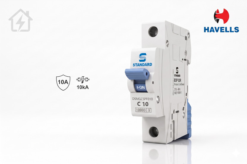 HAVELLS STANDARD SP C MCB 10KA 10C10 MCB(1)