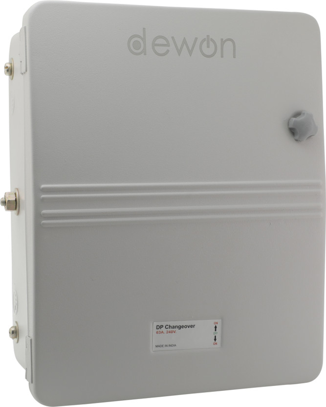 Dewon Electric Double Pole 63A / 240V | Heavy Duty DP Changeover| Durable Electrical Switchgear 63A/240V DOUBLE POLE MCB(2)