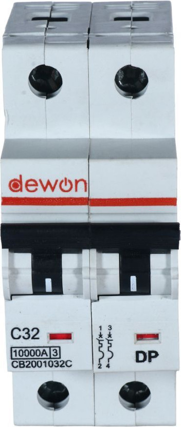 Dewon Electric 32A C Type DP MCB 10kA 32A MCB(2)