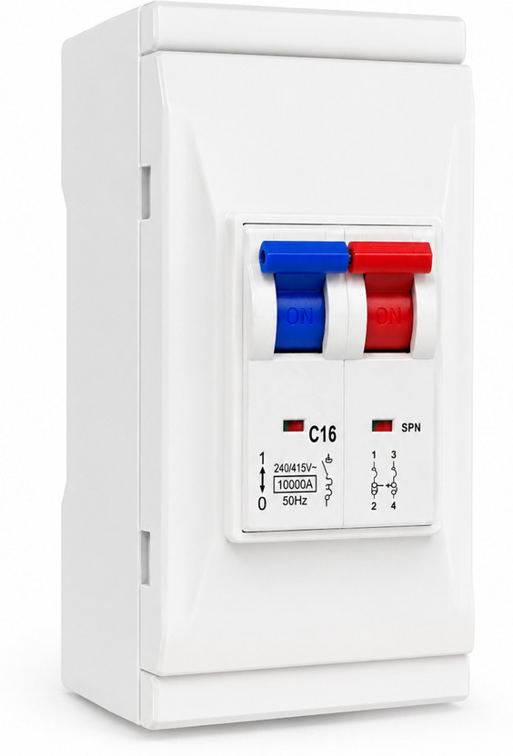 SHOPLYN DP MCB With Box 16A Double Pole Circuit Breaker Enclosure 240/415V DP-16 with box MCB(2)
