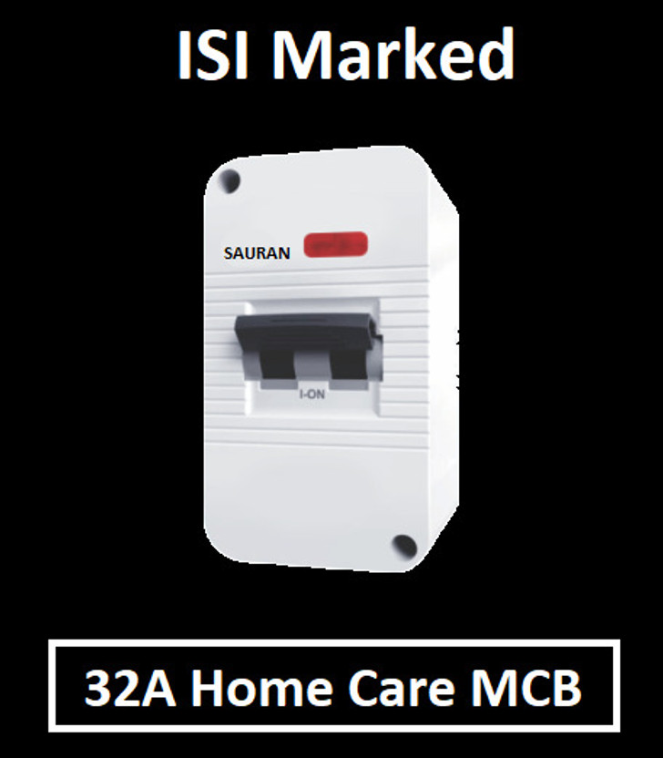 Sauran EAP218.1 ISI Marked 32A MCB Switch Electrical Home Care MCB(1)