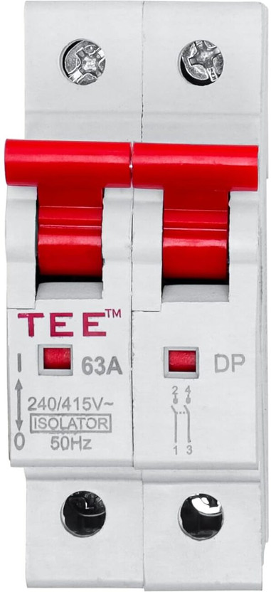 The Elite Electrotek Double Pole MCB Isolator Overload & Surge Protection DP ISOLATOR 32 AMP MCB(2)