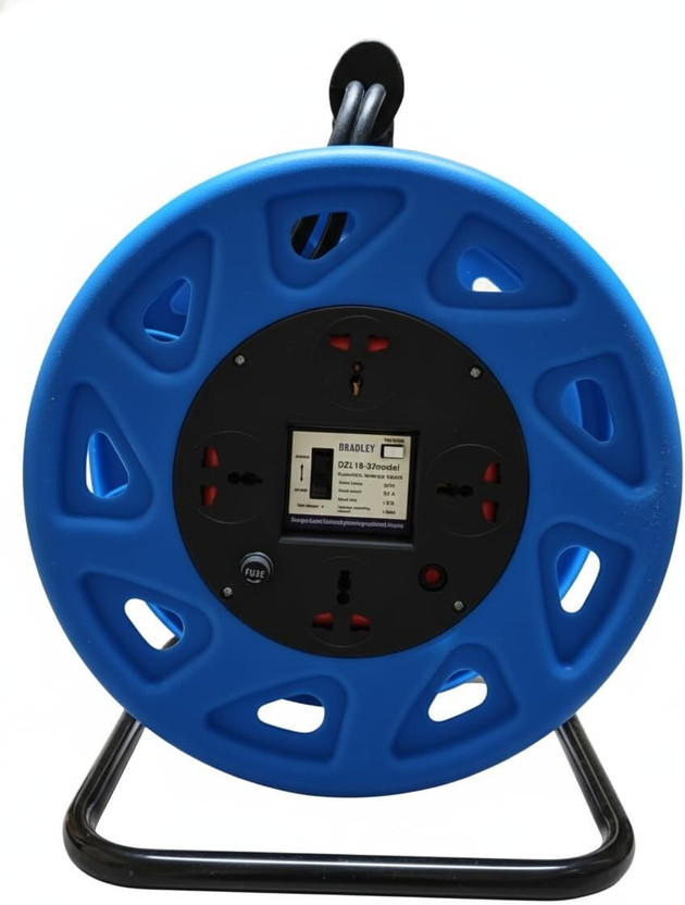DeHMY DeHMY Industrial Cable Drum & Power Distribution Unit with 4 Electric Sockets & MCB 20 A Four Pin Socket - Flipkart Deal