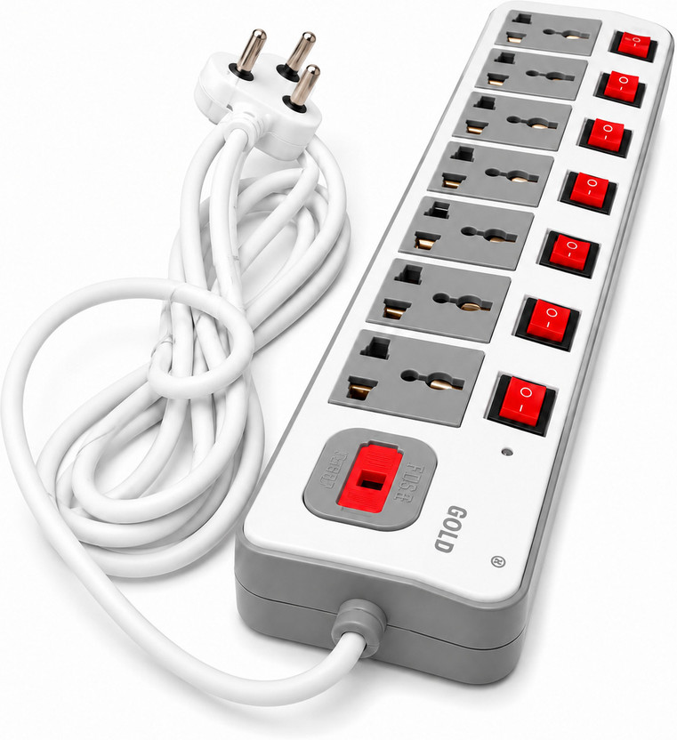 extenshions extenshions SL-108 2500 A Three Pin Socket - Flipkart Deal