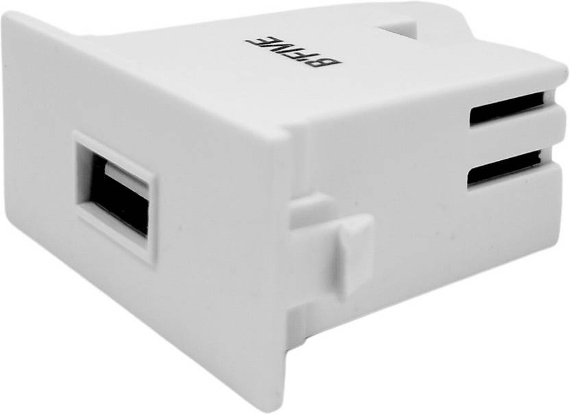 b'five Modular Fast USB Socket Usb Charging Adapter USB Wall Switch Usb