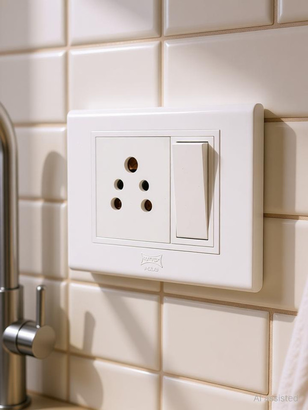 APR Modular Switch Socket 250 A One Way Electrical Switch(Pack of 1 Number of Switches - 1)