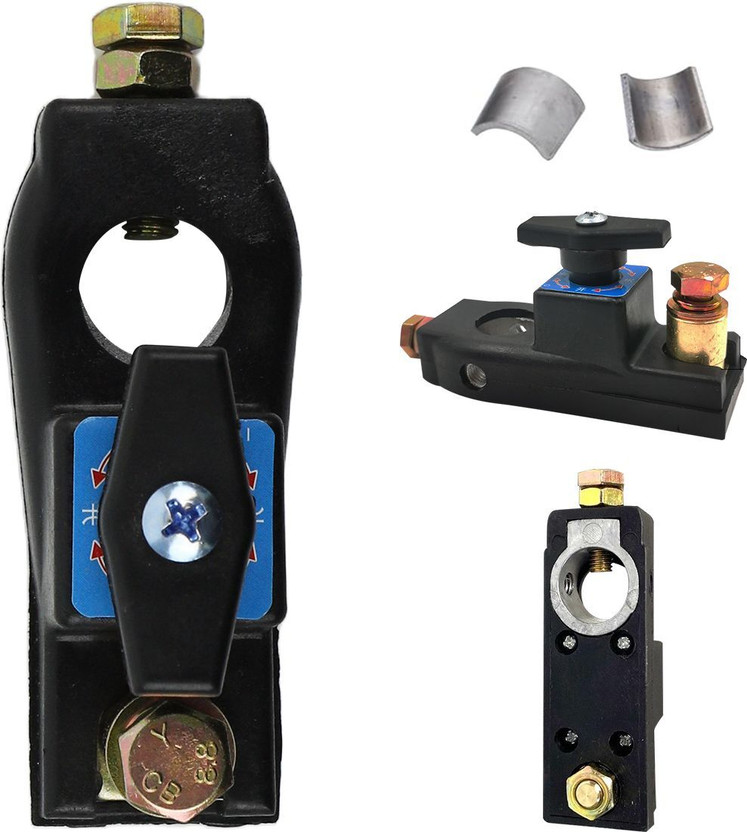 Zomei 12V 24V Battery Disconnect Switch Prevents Drain Manual Cutoff for Vehicles RVs 8 A One Way Electrical Switch(Pack of 1 Number of Switches - 1)