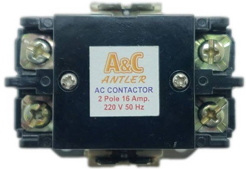 ANTLER&CO. Power Contactor Switch 16 Amp, 2 Pole 220 V 50 Hz 16 A Two