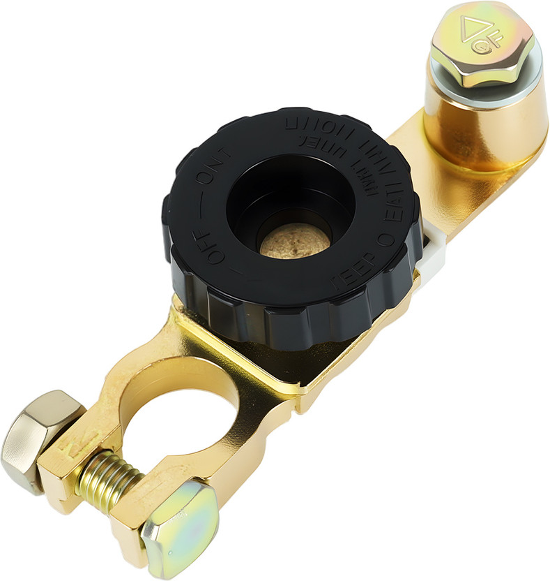 gustave 1248V Battery Disconnect Switch Full Copper Power Cut Off for Car RV 100 A Two Way Electrical Switch(Pack of 1 Number of Switches - 1)