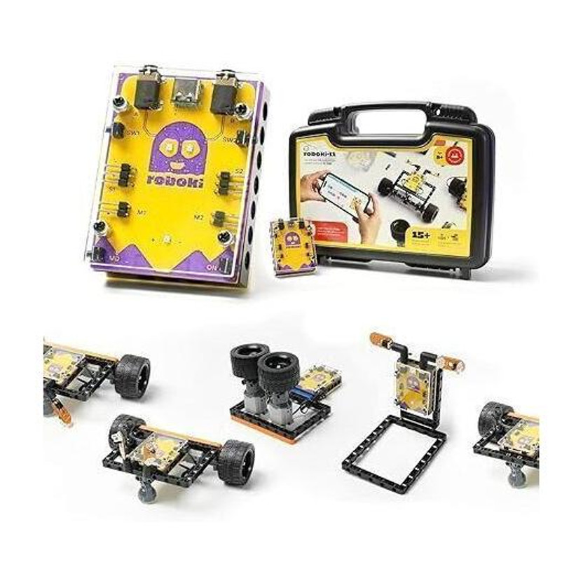 YUDU YUDU Robotics Roboki AI Robotics Kit | Learn to Code & Play with Plode App |15+ Projects | Educational Electronic Hobby Kit - Flipkart Deal