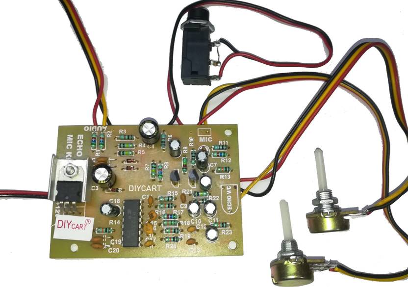 Diycart Echo MIC Circuit Microphone Preamp kit, gainer for audio