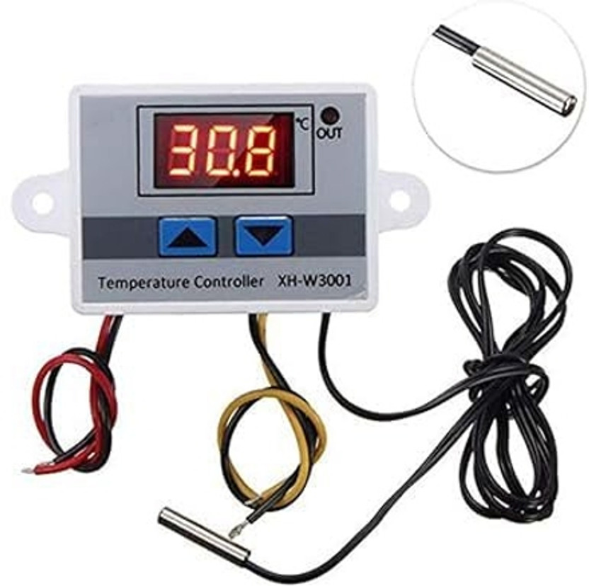 EASTRA W3001 Digital LED Display Temperature Controller Temperature Sensor and Controller Electronic Hobby Kit