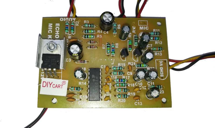 Diycart Echo MIC Circuit Microphone Preamp with kit, gainer for audio