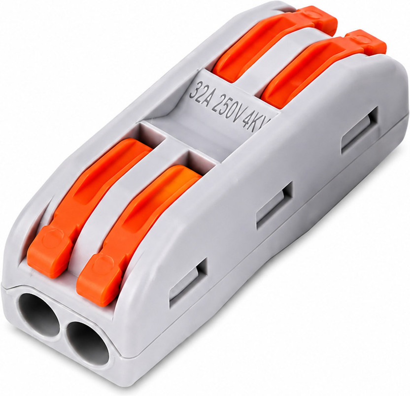 electro electro 1PCS PCT-222 Quick Connector Terminal 2 In-2 Out Lever Wire Connector Electronic Components Electronic Hobby Kit - Flipkart Deal