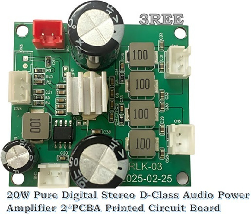 3REE PREMIUM Power 2 * 20W Power Amplifier board Electronic Components Electronic Hobby Kit
