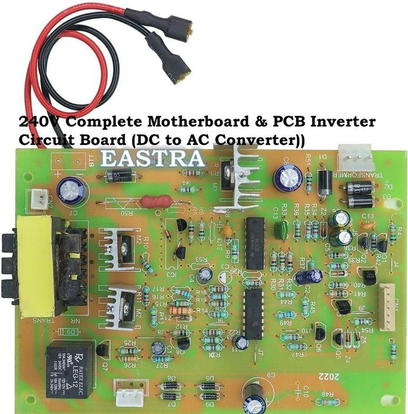 EASTRA PREMIUM QULITY 50 watt 3 CFL circuit and ups inverter circuit Micro Controller Board Electronic Hobby Kit