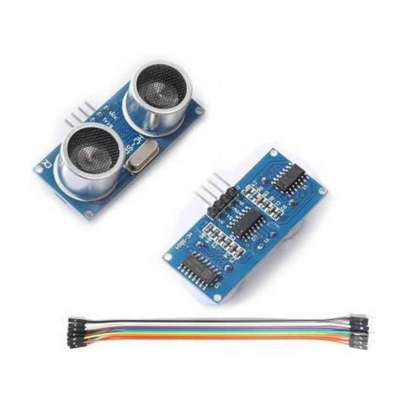Ultragenix HC-SR04 Ultrasonic Sensor Module With 3M-F Jumper Wire And A Secret Surprise Educational Electronic Hobby Kit