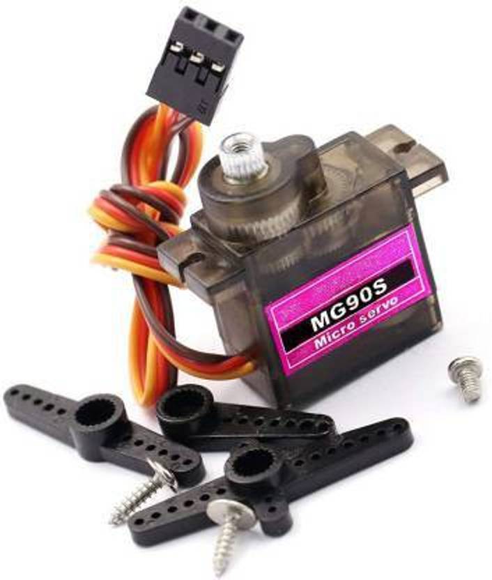 NIHAKA (1 Piece) MG90S Micro Servo 9G Servo Motor Metal Geared Micro