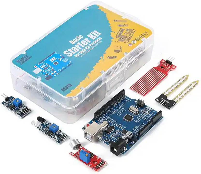 EmbeTronicX Basic Starter Kit for R3 Projects Automotive Electronic Hobby Kit