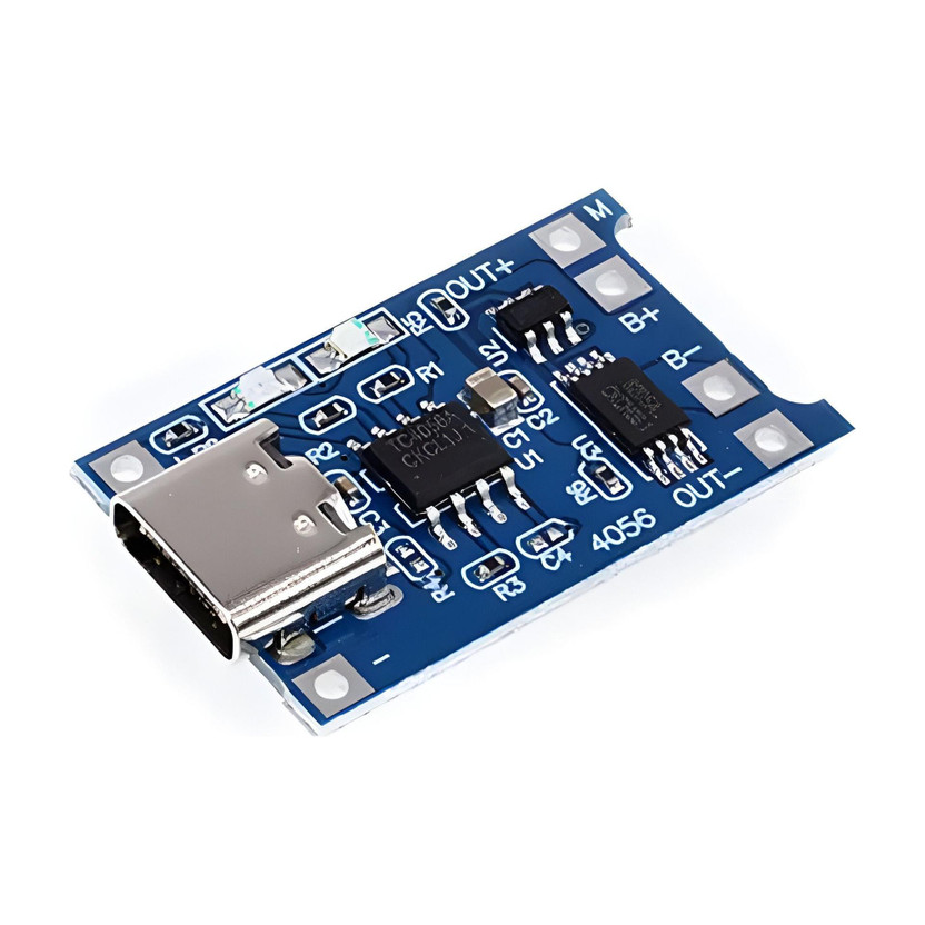 Robo Robo Ocean Battery Charging Module (TP4056) With Current Protection Type C (Pack of 1) Electronic Components Electronic Hobby Kit - Flipkart Deal