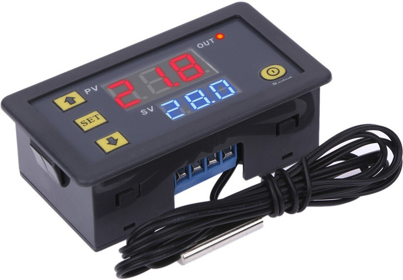 HaiFan Temperature Controller Digital Display Module Temperature Switch W3230 NTC Temperature Sensor and Controller Electronic Hobby Kit